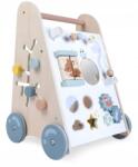 ECOTOYS Tolókocsi fa oktató járóka mozgatható elemekkel Ecotoys Multisto (2145)