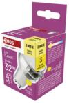 EMOS Bec LED Classic MR16 alb/ GU10 / 2, 5 W (32 W) / 345 lm / Alb cald