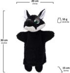 Moravská ústředna Black Wolf 30cm, papusa CRAZY (20409A)