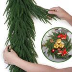 Deco Mariage Girland GL20 Karácsonyi Lámpák toboz ágak karácsony (GL20-flor)
