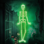  Family Halloween-i foszforeszkáló dekoráció - csontváz - 90 x 40 cm (56545B)