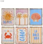 Shein Fali Poszter 6-PACK S07__30X40CM