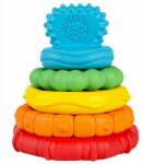 Baby Einstein Rágóka építjáték 2in1 Stack & Teethe 0hó+ (12356-6)