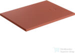 Omnires AQUAROCK M+ 90x100 cm-es kompozit zuhanytálca, szifonnal és takarófedéllel, terracotta AQUAROCK90-100TE (AQUAROCK90-100TE)