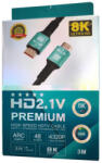 Econ HDMI Cabel 2.1V PREMIUM 8K 3m E-521 (E-521)