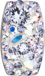 Pavona Téglalap alakú, lila Swarovski kristályos ezüst medál 34194.3 (34194.3 VIOLET)