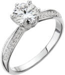 Pavona MIA díszes ezüst gyűrű 15M00007 moissanite 1ct Méret: 53 (Átmérő 16, 9mm) (15m00007 - 53)