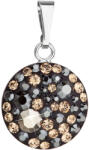 Pavona Kerek, különböző színű Swarovski kristályos ezüst medál 34225.4 colorado (34225.3)