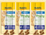 MultiFit Fruit Recompense pentru pisici, cu somon și afine 40 g