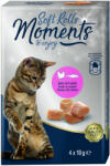 Moments MultiFit Moments Soft Rolls Recompensă pentru pisici, cu pui și somon 4x10 g