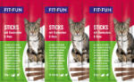 Fit+Fun Recompensă pentru pisici, cu iepure și curcan 50 g