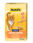 MultiFit Recompense cremoase pentru pisici, cu curcan și iarba-pisicii 7x15 g