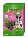 MultiFit Hrană pentru mamifere mici, Green Loops 500 g