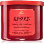 Bath & Body Works Strawberry Pound Cake lumânare parfumată 411 g