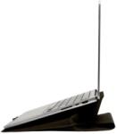 MOFT MOVAS barna vegán bőr laptoptok állványfunkcióval, 14"-ig