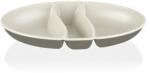 IRIS LUXPLASTIC L-00517 dupla színű snack tál zöld (L-00517)