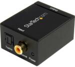 StarTech RCA + Optikai RCA Átalakító Fekete 6cm SPDIF2AA (SPDIF2AA)