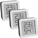 TFA Termometru-higrometru digital TFA Dostmann, 3 seturi, negru-silver (76129525)