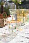 Hermia Concept Set pahare Hermia Concept 4 piese sticla galben verde 8 6x8 6x8 5cm 290ml (127rkl1122) Pahar