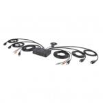 Startech. com Switch KVM StarTech. com C2-DH46-UA2-CBL-KVM (C2-DH46-UA2-CBL-KVM)