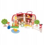 Bigjigs Toys Farm egy bőröndben (BJ684)
