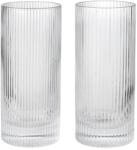 Ferm Living set de pahare din sticlă Ripple 99KK-SLUZTC_TSP (1104274210) Pahar