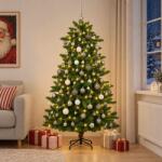  Brad de Crăciun artificial cu globuri 240 cm 300 LED-uri (3461364-3461364)