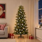  Brad de Crăciun artificial cu glob 210 cm 300 LED-uri Alb cald (3466921-3466921)