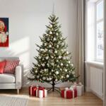  Brad de Crăciun artificial cu glob 180 cm 300 LED-uri Alb cald (3466959-3466959)