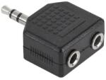 Lechpol Adaptor jack 3.5 tata - 2x jack 3.5 mama (ZLA0293)