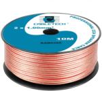 Cabletech Cablu difuzor CCA 2x1.00 mm transparent, 10 m (KAB0395)