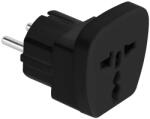 Lechpol Adaptor universal de priza, negru (ZLA0566A)