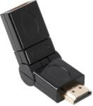 Cabletech Adaptor HDMI mufa mama - mufa tata cu rotire (ZLA0852)