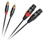 Cabletech Cablu XLR - 2 x RCA 1 m Cabletech (KPO2930)