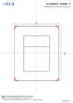 Infinity FRAME GROHE nyomólap kivágó sablon