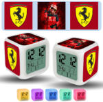 Ferrari világító ébresztő óra