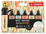 STABILO Textmarker Stabilo Boss Original NatureCOLORS, 8 culori, blister SW70821
