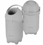 Lionelo Lionelo, Purebin, cos pentru scutece, gri, 10l