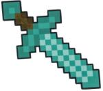 Wiky Minecraft Sabie de diamant din spumă (WKW064599)