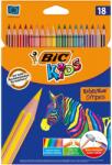 BIC Kids Evolution Stripes Színes ceruza, 18db (950524)