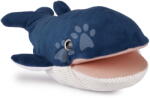 Histoire d'Ours Plyšová veľryba na bábkové divadlo Whale Hand Puppet Marine Treasures Histoire d’ Ours modrá 30 cm od 0 mes HO3411 (HO3411)