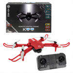 Kaboom Kotaro 078 - Piros, kétkamerás távirányítós drón Wi-Fi FPV-funkcióval, LED-fényekkel (KAB_KOO_0078)