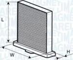 Magneti Marelli 350203062130 - Filtru, aer habitaclu - Magneti Marelli-350203062130 (MAGNETIMARELLI350203062130)