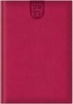 RTC Agenda Dakota A4, datata, hartie ivory, coperta fucsia (EJ271408)