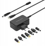 Krüger&Matz Univerzális tápegység Kruger&Matz 65W Power Delivery funkcióval 7 véggel (KM1451)