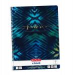 Herlitz Spirálfüzet A4/80K Kr New Batik Fl (5DB)