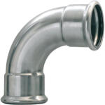 RACI 108 mm 2 tokos inox 304L 90° ív - RACI InoxPres (7070113)