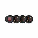 Somogyi Elektronic 3 Plug 1,5 m Switch (NV 3K/BK)