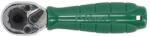 Hans Tools Cheie cu Clichet / Maner 1/4 cu Doua Capete Numar Dinti: 72 Profil: Hex / Patrat pentru Biti pentru Tubulare Lungime115 (2103SG)