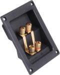 Lechpol Conector boxa cu 4 terminale aurii (GNI0242)